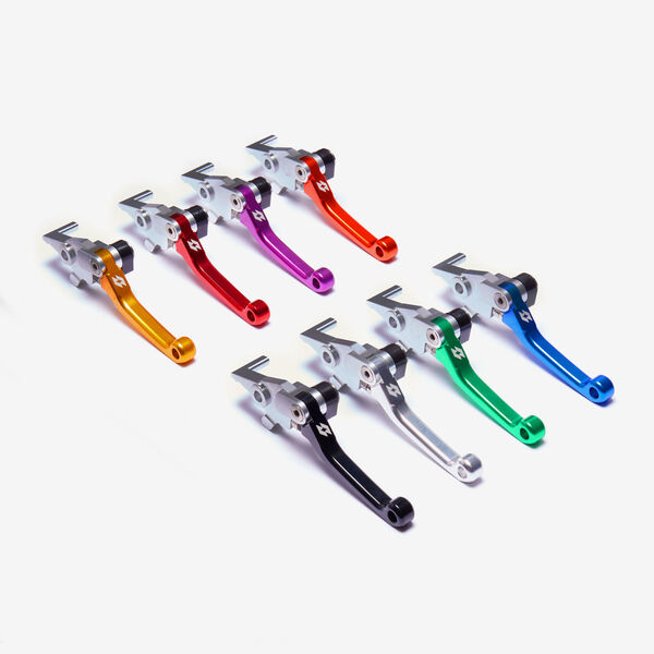 Full-E Charged Adjustable Brake Levers for Ultra bee Blue