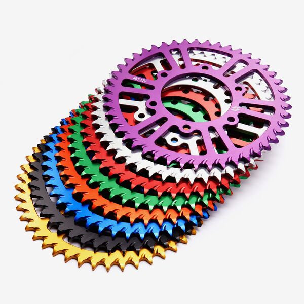 Full-E Charged Rear Sprocket 520-46T for Ultra Bee Purple