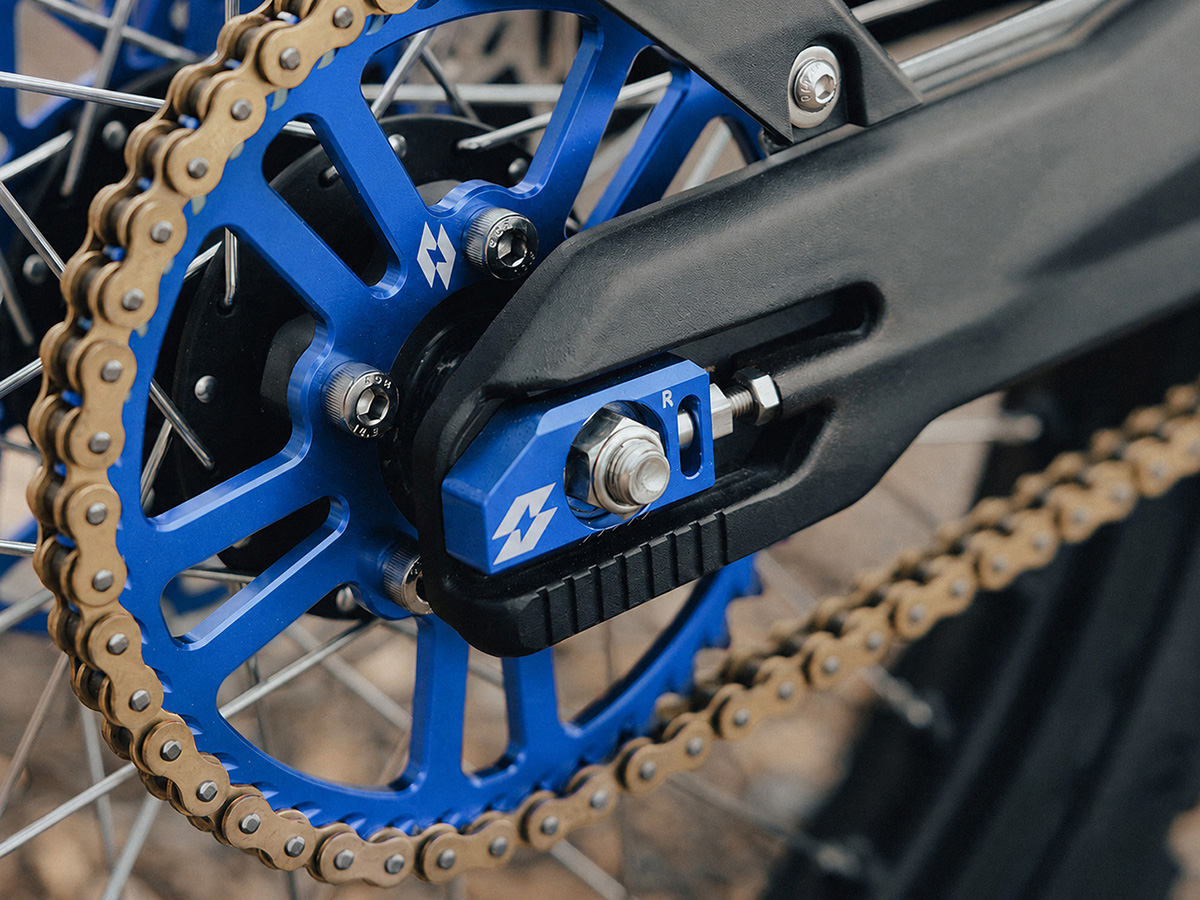Full-E Charged Rear Sprocket 420-54T Blue
