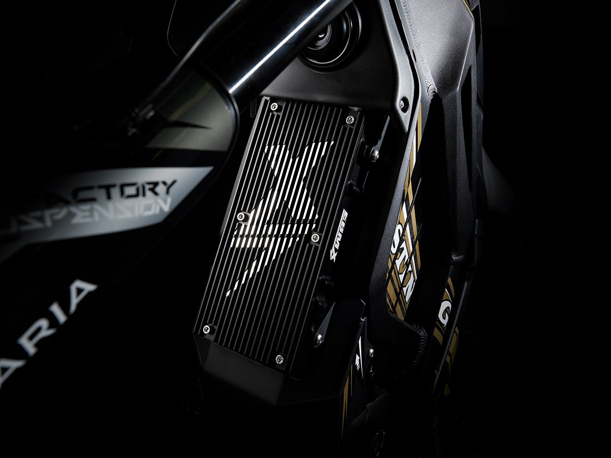 EBMX X-9000 Motor Controller Heat Sink version 1 Black