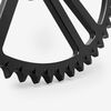 Full-E Charged Rear Sprocket 428-54T Black for Sting Pro TL5500