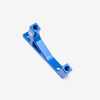 Full-E Charged Front Brake Caliper Bracket for 250mm Oversized Disc Blue