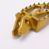 Full-E Charged Footpeg Set for Ultra Bee Gold