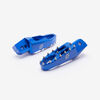 Full-E Charged Pillion Footpeg Set Blue