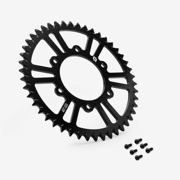 Full-E Charged Rear Sprocket 520-46T for Komodo Black