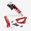 EBMX YSS Rear Shock with V2 Upgraded Linkage and Triangle Red for Light Bee
